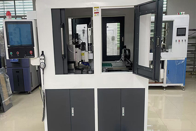 Wafer edge grinding and chamfering equipment for silicon wafer manufacturing