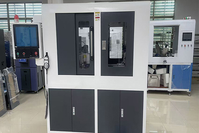 Silicon wafer edge grinding and rounding machine for production line